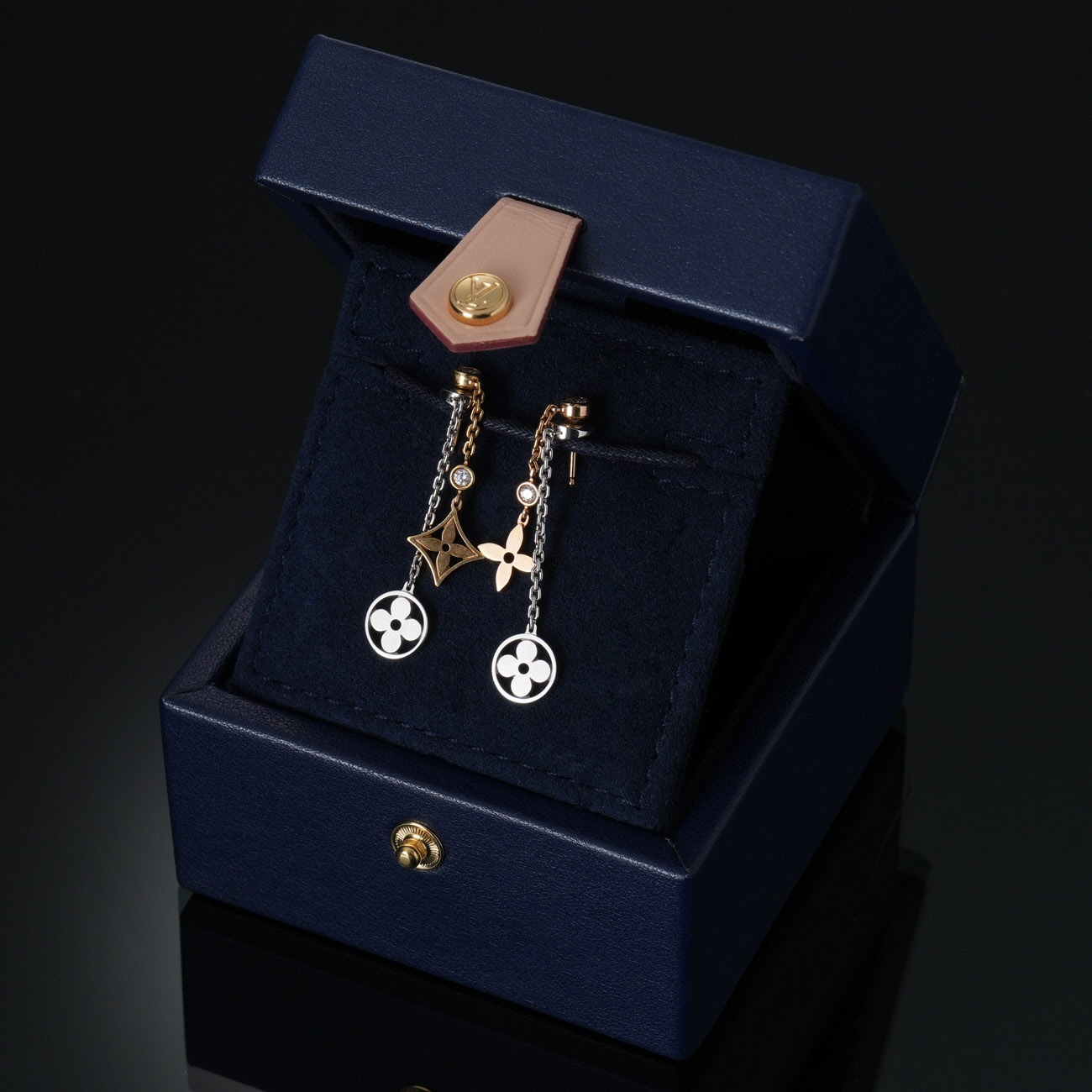 LOUIS VUITTON(USED)루이비통 이딜 블라썸 긴 귀걸이